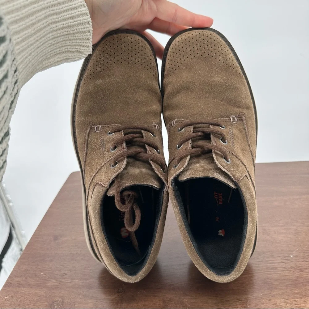 Merrell World Vue Brown Suede Lace Up Shoes Sz 7 Mens